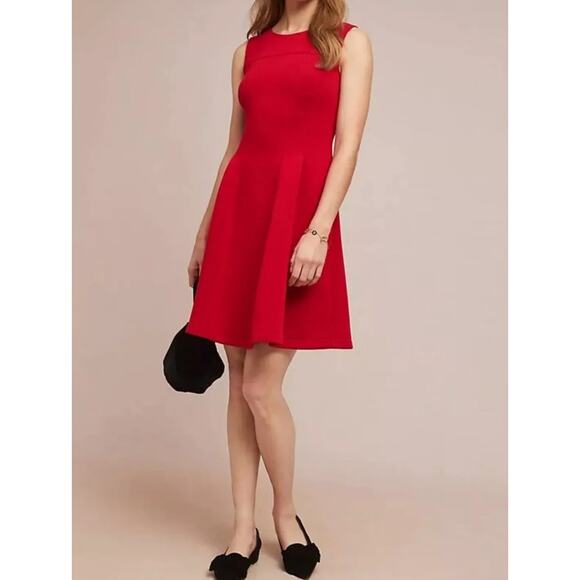 Anthropologie’s Maeve Red Debutante mini Dress - Picture 1 of 10